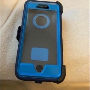 Otter Box Defender series for IPhone 6 - Blue case and holster